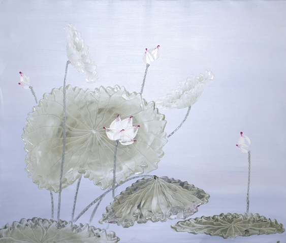 Tranh Sơn Dầu Sen